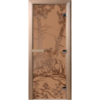 Дверь Doorwood Мишки Бронза матовая Дверь Doorwood Мишки Бронза матовая