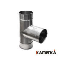 Тройник EcoFlue 1мм нерж, диаметр 120