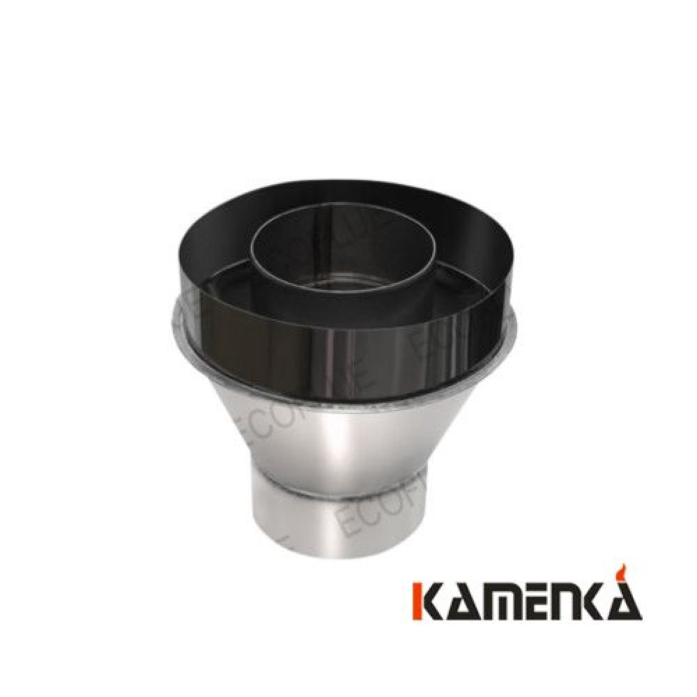 Старт-сэндвича EcoFlue 1мм нерж диаметр 200х115