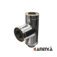 Тройник сэндвич EcoFlue 0,5мм нерж диаметр 300х200