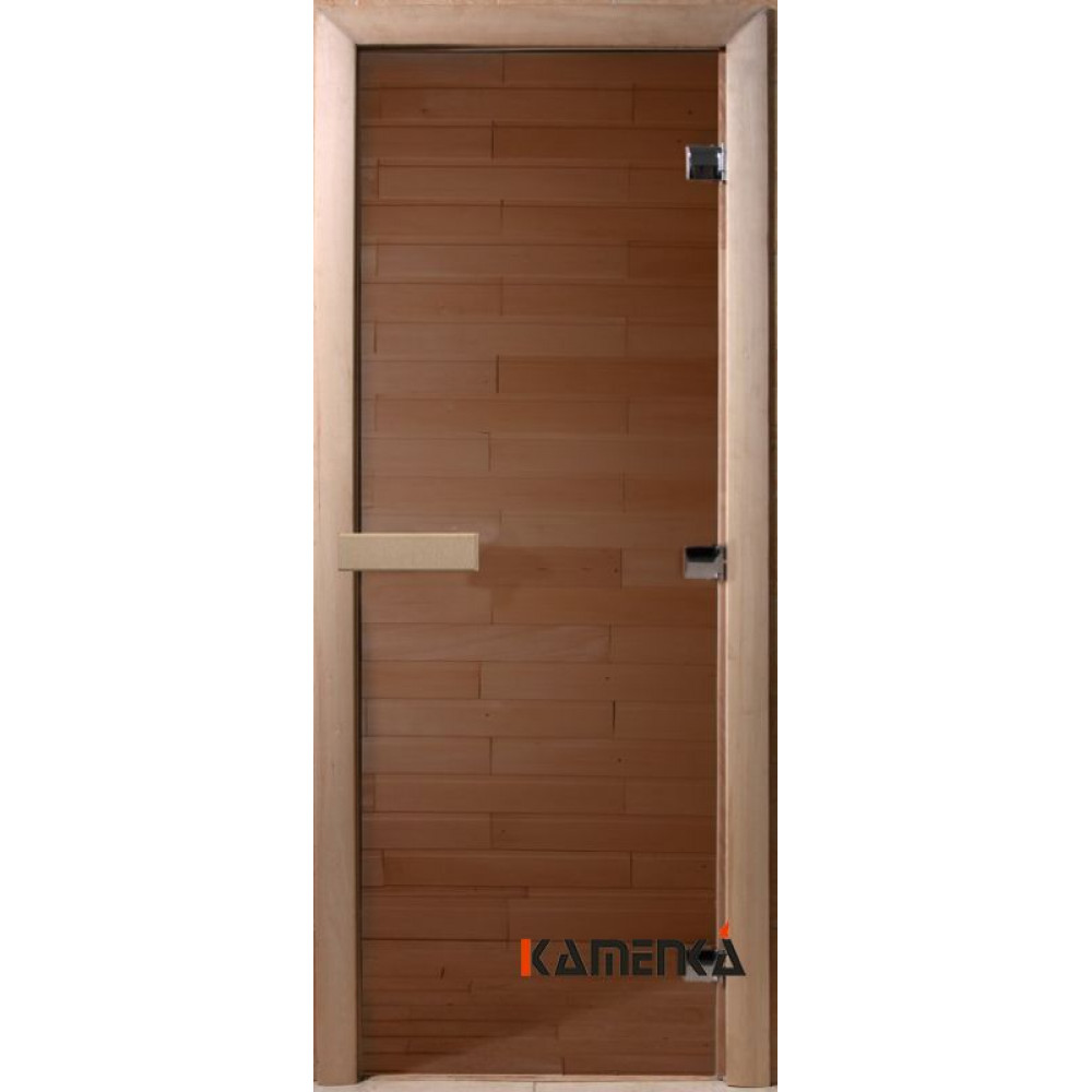 Дверь Doorwood Бронза прозрачная 