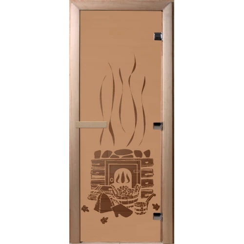 Дверь Doorwood Банька Бронза матовая