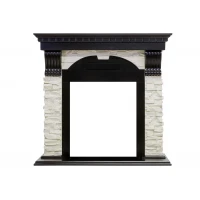 Портал Dimplex Dublin - Венге / Сланец белый