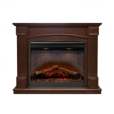 Каминокомплект Boston - Темный дуб с очагом Symphony 26'' DF2608-INT