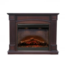 Каминокомплект Boston - Махагон коричневый антик с очагом Symphony 26'' DF2608-INT