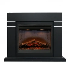Каминокомплект Lindos - Черный (Высота 985мм) с очагом Symphony 26'' DF2608-INT