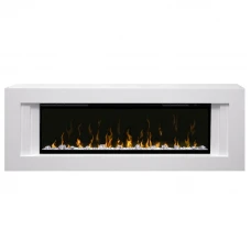Каминокомплект Line - Белый с очагом Ignite XLF50