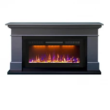 Каминокомплект California Graphite Grey 36/40 - Серый графит с очагом Crystal 36 RF