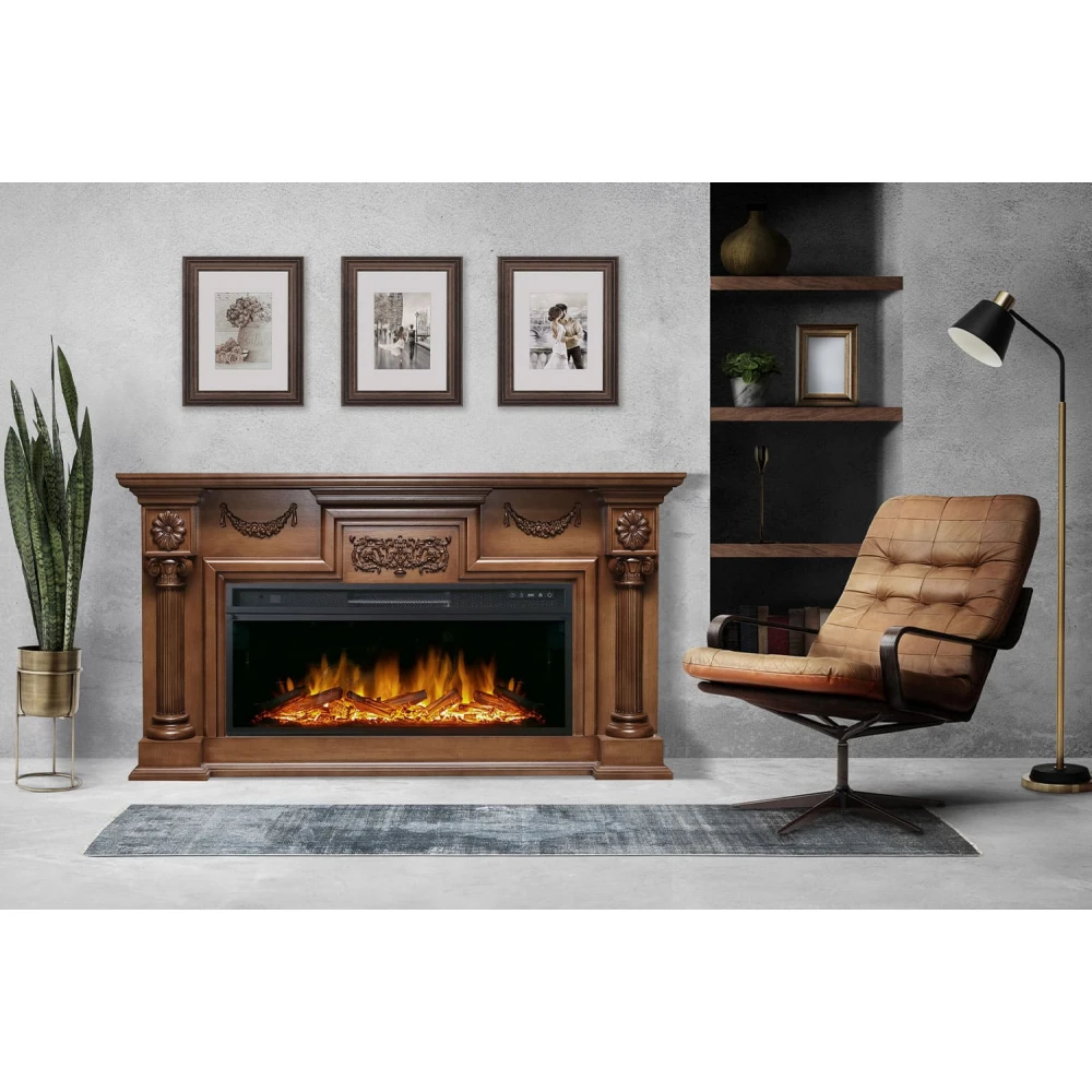 Портал Royal Flame London - Слоновая кость с патиной (26)
