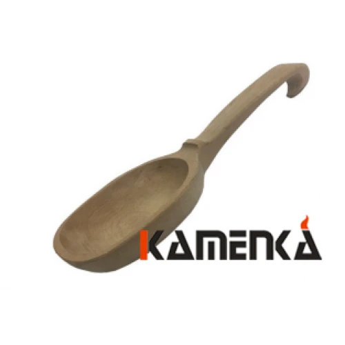 Ковш резной Большой (бук) 400мл ОВАЛ