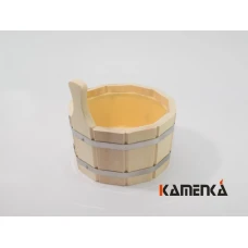 Ушат 4л с пласт. вкл. ПЛ-11