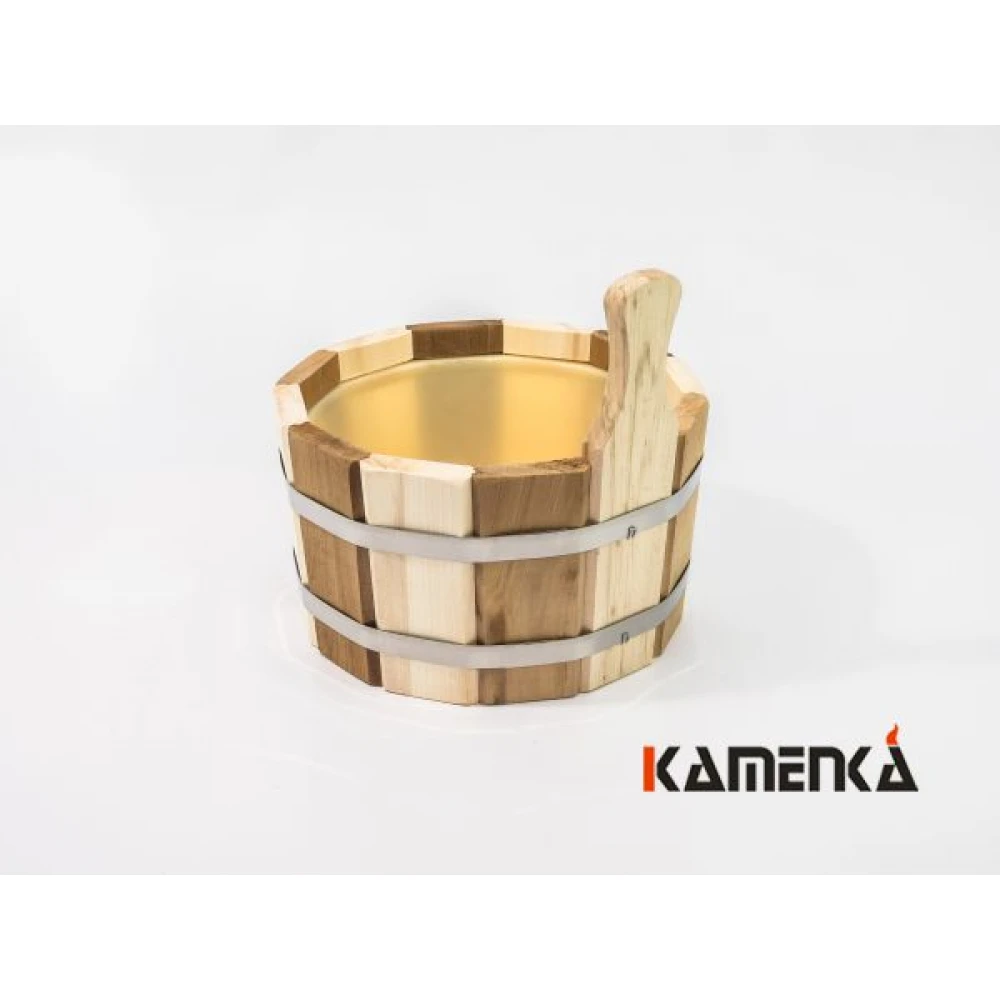 Ушат 4л ЗЕБРА с пласт. вкл. Термо