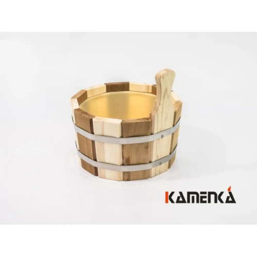 Ушат 4л ЗЕБРА с пласт. вкл. Термо