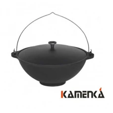 Казан Везувий 6л с крышкой и ручкой