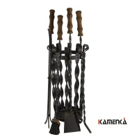 Каминный набор Корзинка жел. ручки