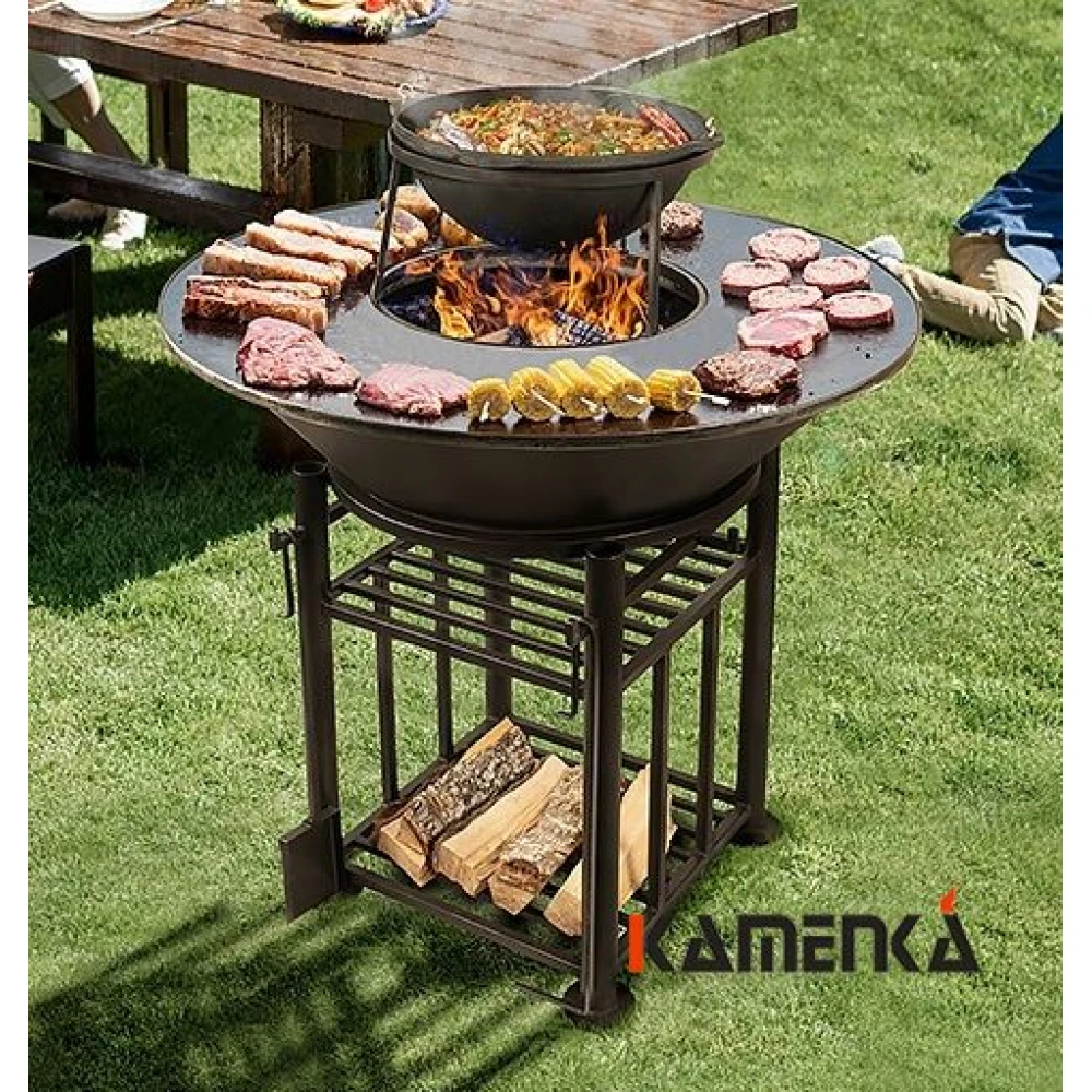 Очаг Везувий FANTASTIC GRILL ЛЕГЕНДА Металл 700