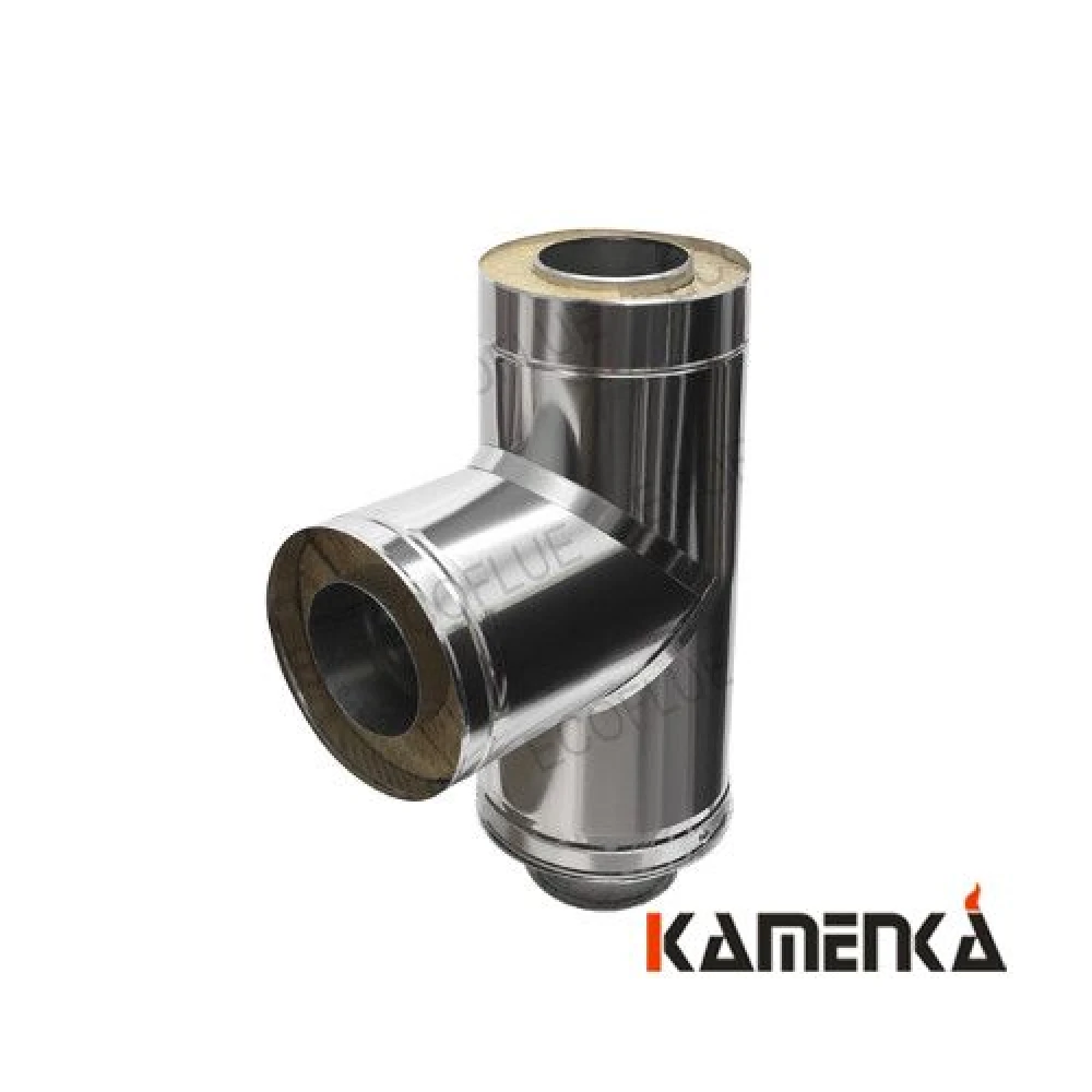 Тройник сэндвич EcoFlue 1мм нерж диаметр 200х115