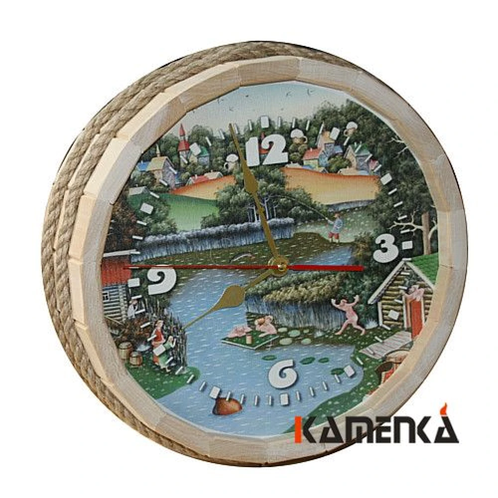 Часы Бочка В баньке липа